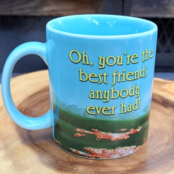 The Wizard of Oz Best Friends 12 Oz. Ceramic Light Blue Mug NWOT - Picture 2 of 8